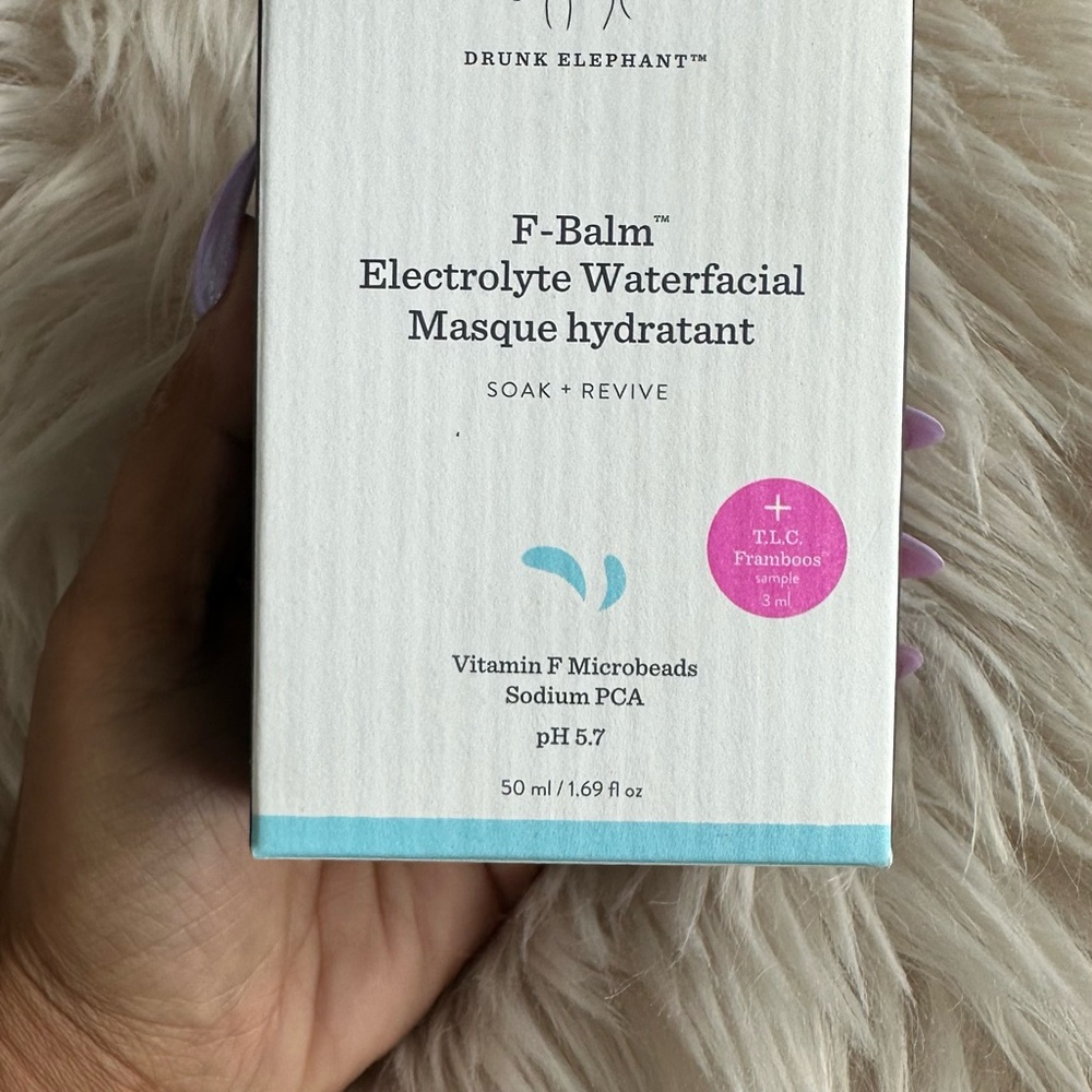 NIB - Drunk Elephant F-Balm Waterfacial Masque
